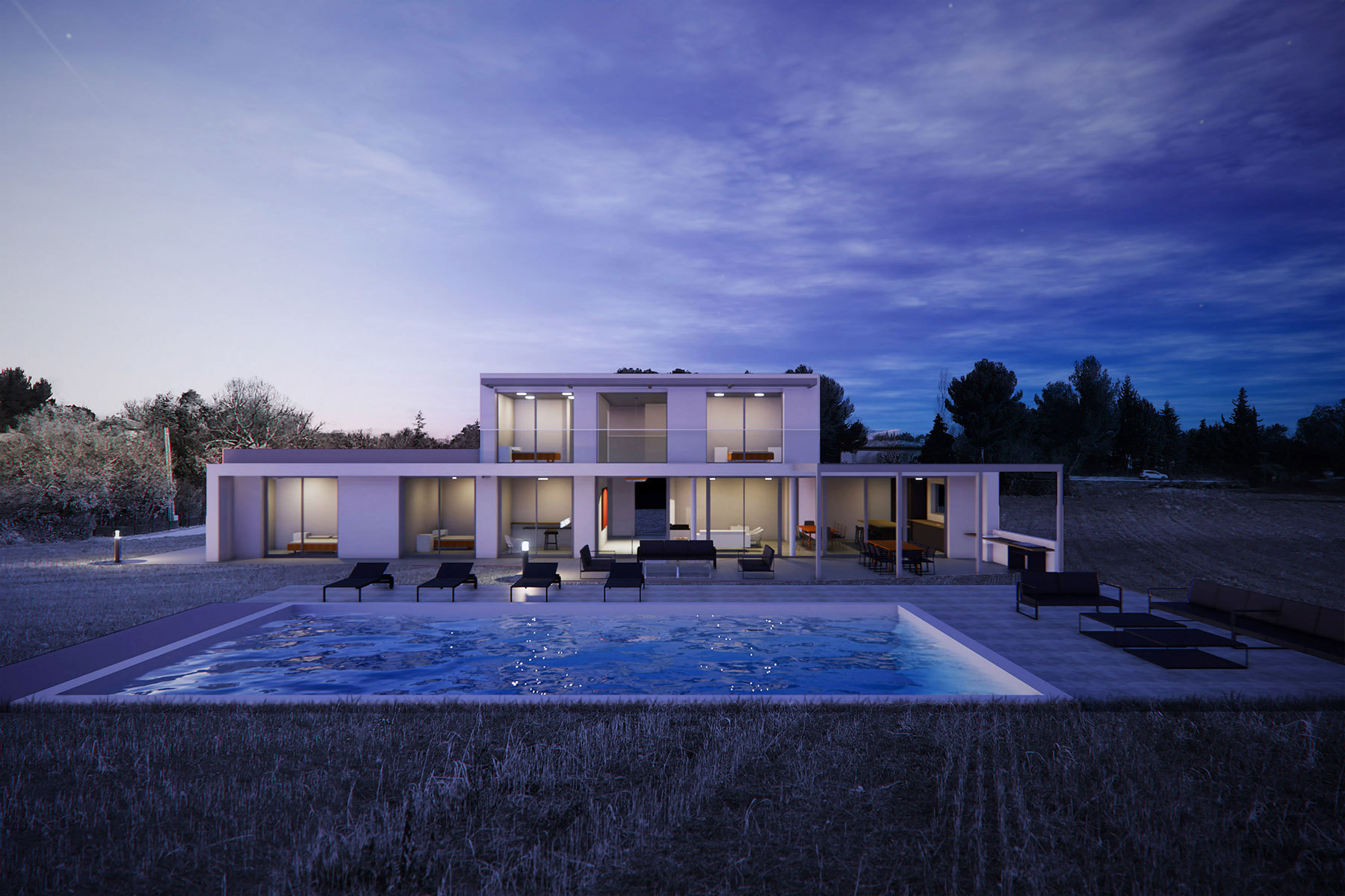 Contemporary Homes in South of France