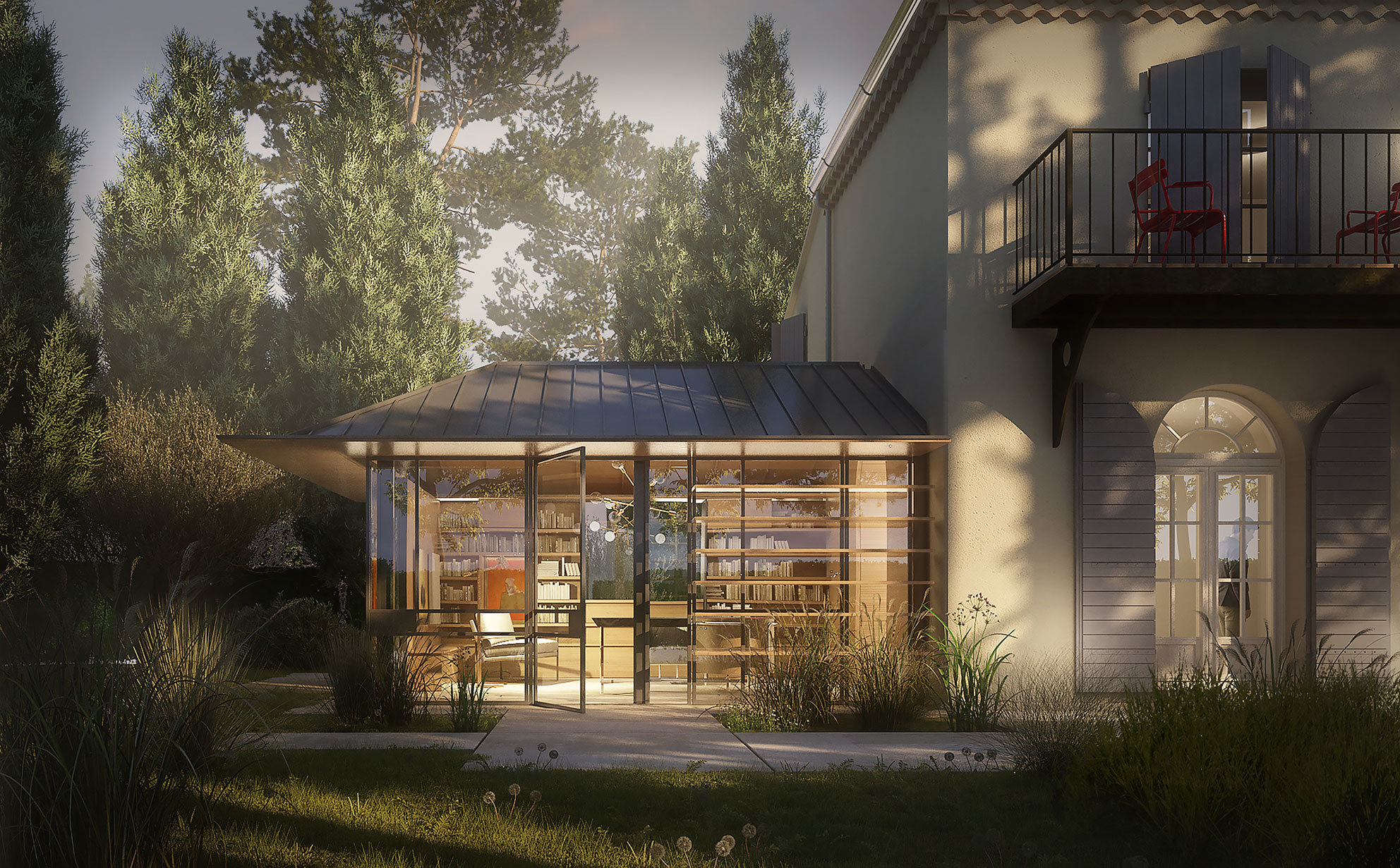 Une extension toute en finesse